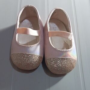 Pink Glitter Kids Shoes
